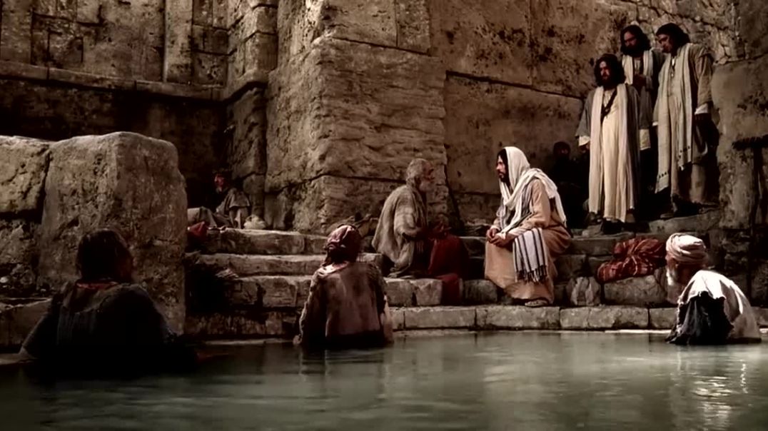 Jesus Cura um Homem Coxo no Dia do Senhor